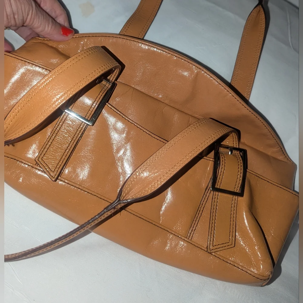 Kenneth Cole Vintage Y2K Brown Leather Shoulder Bag